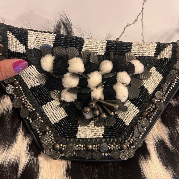 Anthropologie ibBan beaded crossbody bag - Picture 7 of 7